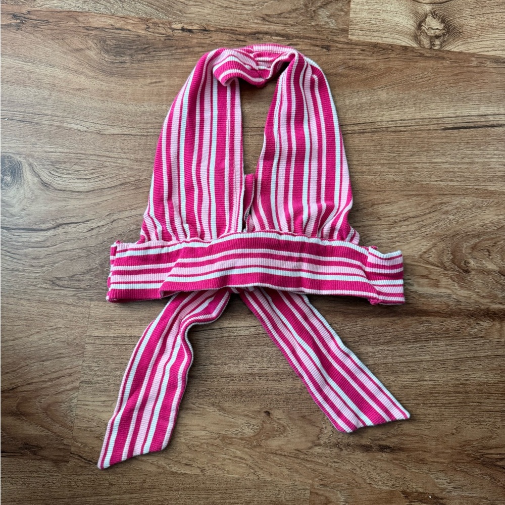 Striped Pink Top